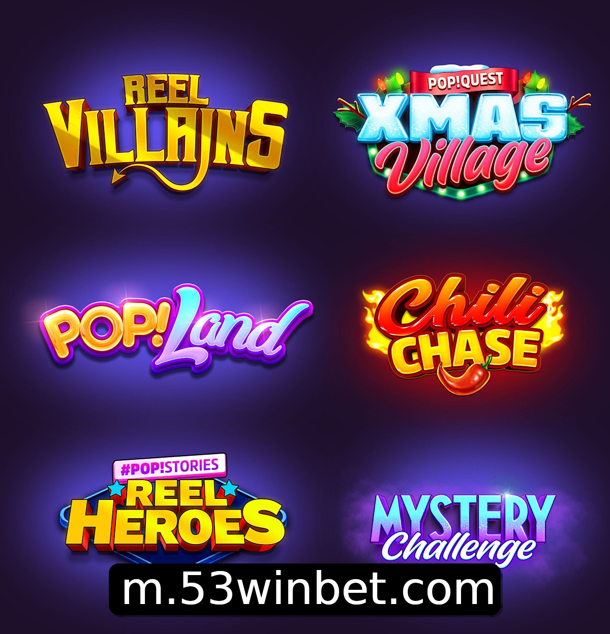 Jogos de Slot 53win